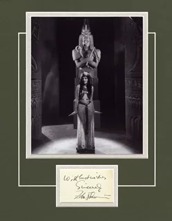 Zita Johann autograph