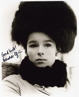 Geraldine Chaplin autograph