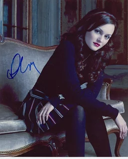 Leighton Meester autograph