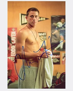 Channing Tatum autograph