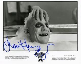 Christopher Lloyd autograph