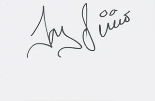 Tony Sirico autograph