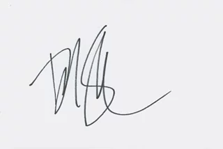 David Spade autograph