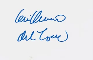 Guillermo del Toro autograph