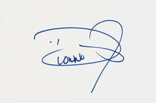 Dionne Warwick autograph