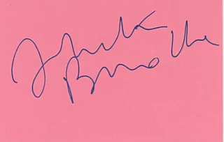 Juliette Binoche autograph
