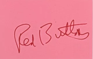 Red Buttons autograph