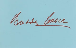 Brenda Fricker autograph