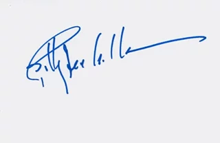 Billy Dee Williams autograph