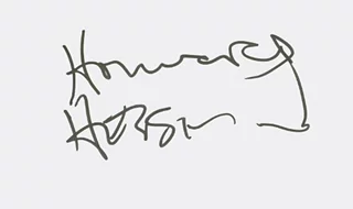 Howard Hesseman autograph