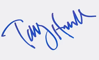 Tony Hawk autograph