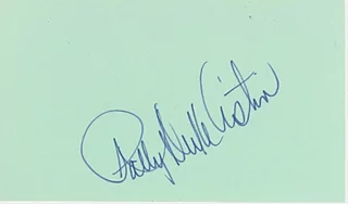 Patty Duke Astin autograph