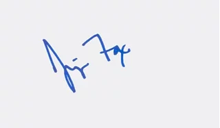 Jorja Fox autograph