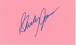 Shirley Jones autograph
