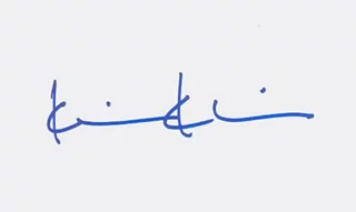 Kevin Kline autograph