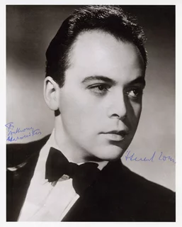 Herbert Lom autograph