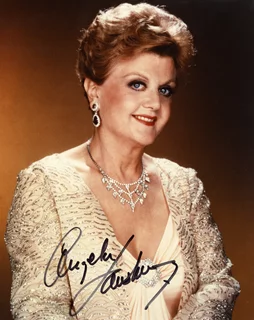 Angela Lansbury autograph