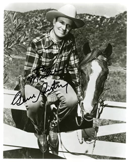 Gene Autry autograph