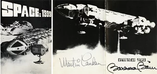 Space 1999 autograph