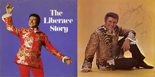Liberace autograph
