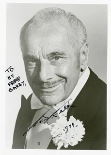 Fritz Feld autograph