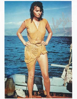Sophia Loren autograph