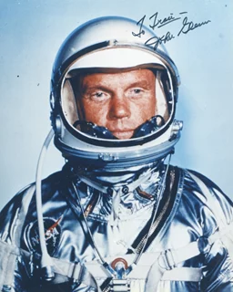 John Glenn autograph