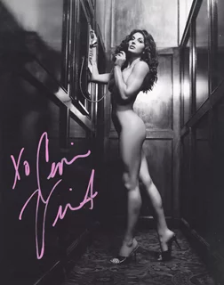Cerina Vincent autograph