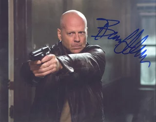 Bruce Willis autograph