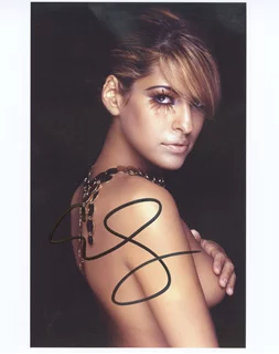 Eva Mendes autograph