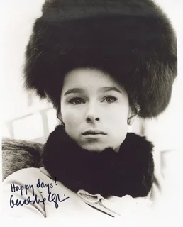 Geraldine Chaplin autograph