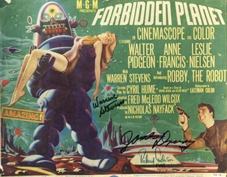 Forbidden Planet autograph