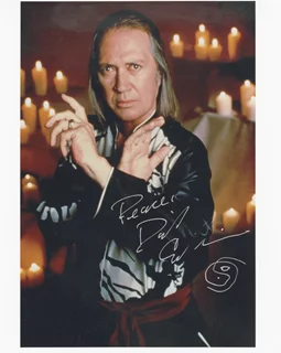 David Carradine autograph