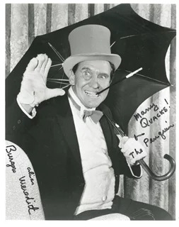 Burgess Meredith autograph