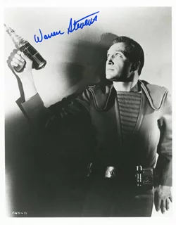 Warren Stevens autograph
