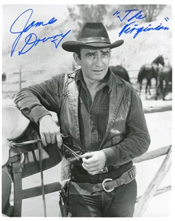 James Drury autograph