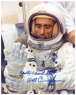 Walt Cunningham autograph