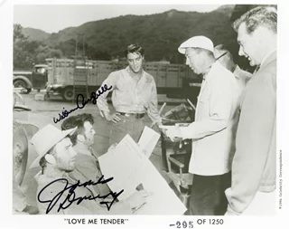 Love Me Tender autograph