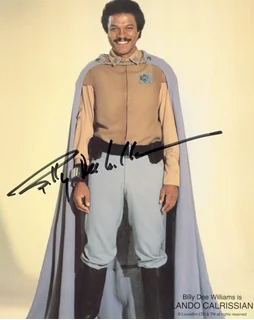 Billy Dee Williams autograph
