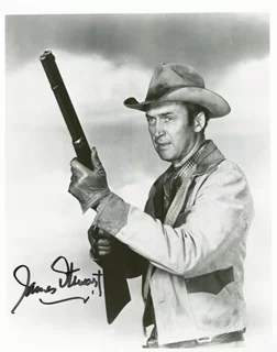 James Stewart autograph