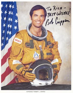 Bob Crippen autograph
