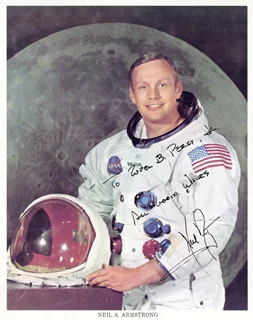 Neil Armstrong autograph