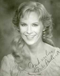 Bibi Andersson autograph