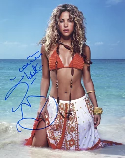 Shakira autograph