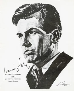 Maximilian Schell autograph