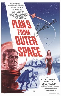 Plan 9 From Outer Space autograph