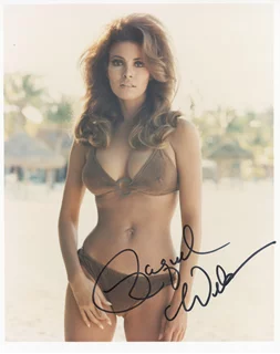 Raquel Welch autograph
