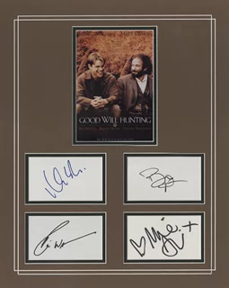 Good Will Hunting autograph