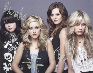 The Donnas autograph