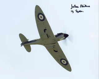 John Milne autograph